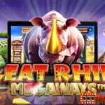 Nikmati keseruan dalam permainan slot online Great Rhino Megaways dari Pragmatic Play yang menggunakan tema alam liar Afrika dengan fitur Megaways yang menghadirkan hingga 200.704 cara untuk menang dengan visual memukau, potensi kemenangan besar, dan fitur bonus yang menguntungkan, game ini menjadi salah satu pilihan utama pecinta slot modern.