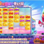 Nikmati keseruan dalam permainan slot online Sugar Rush dari Pragmatic Play yang menggunakan tema permen dan dunia fantasi penuh warna yang memiliki tampilan visual yang cerah, fitur unik cluster wins, dan perkalian yang meningkat di setiap kemenenagan, game ini menjadi salah satu game slot paling populer dan menghibur sampai saat ini.